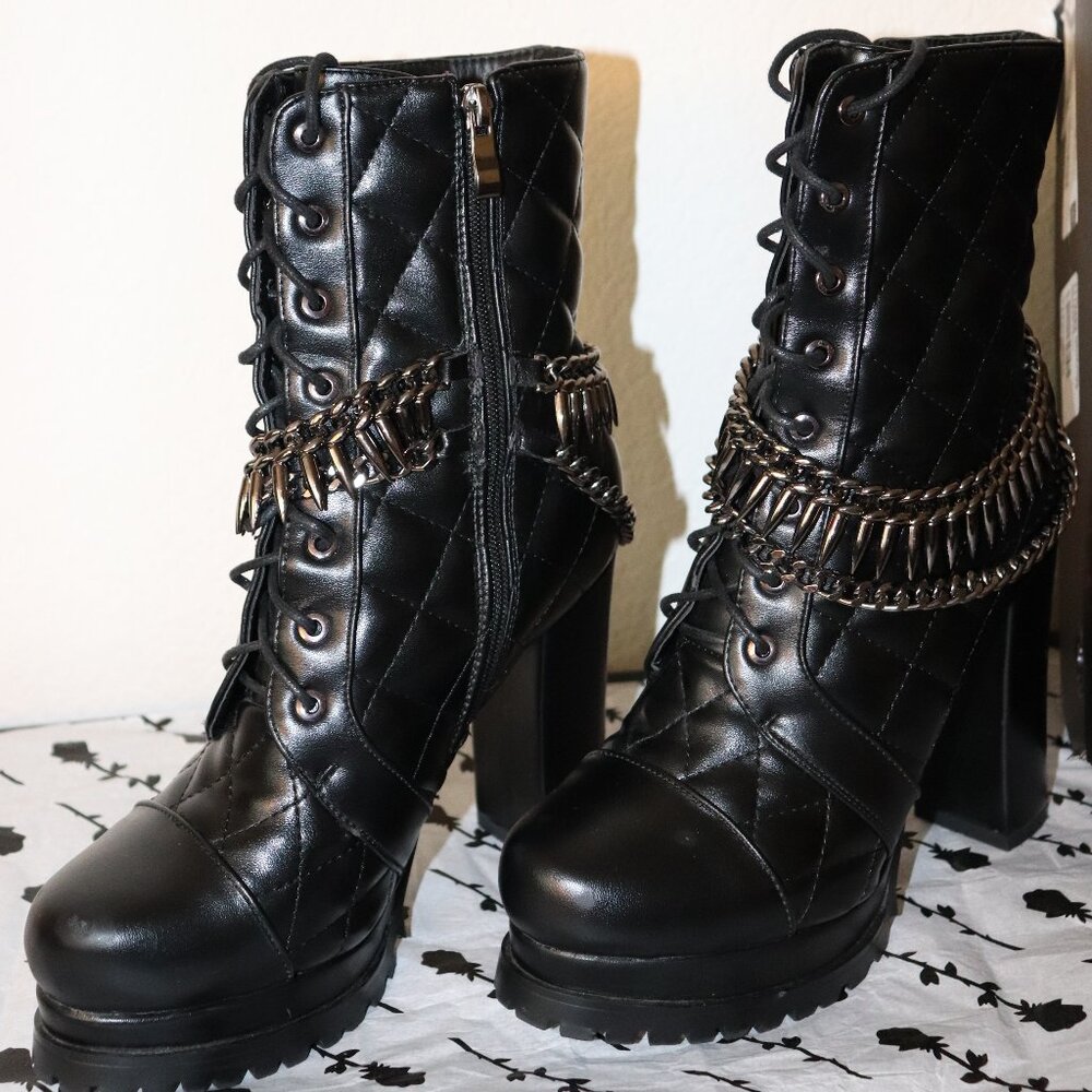 AZALEA WANG | Kiss of Death heeled Booties